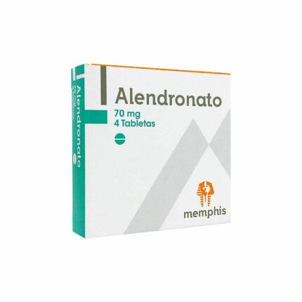 Alendronato 70 Mg Memphis Caja X 4 Tabletas
