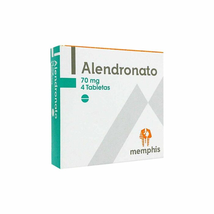 Alendronato 70 Mg Memphis Caja X 4 Tabletas - Imagen 1