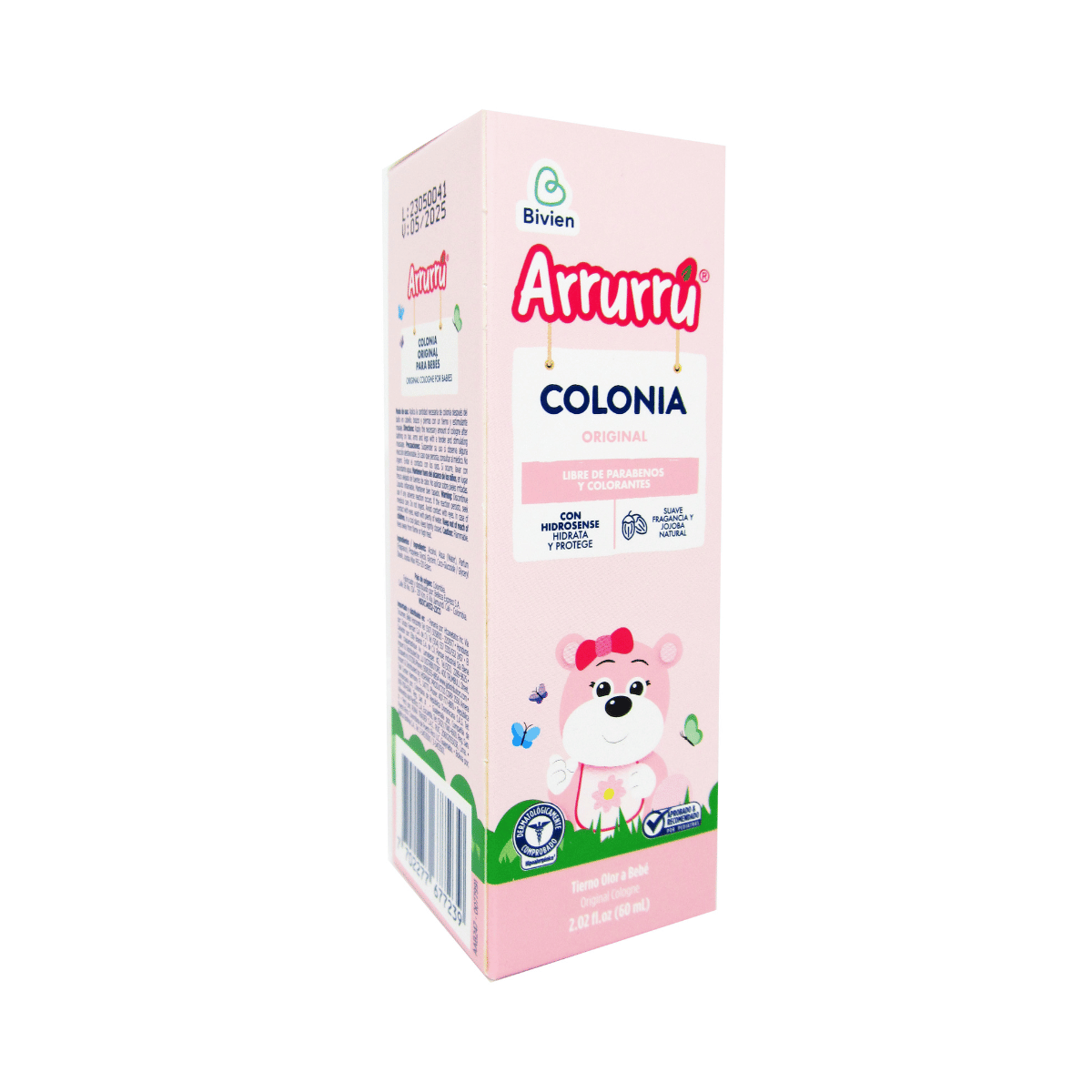 Diseño sin título - 2023-08-23T085559.133 Colonia Arrurrú Niña Frasco X 60 Ml - Imagen 1