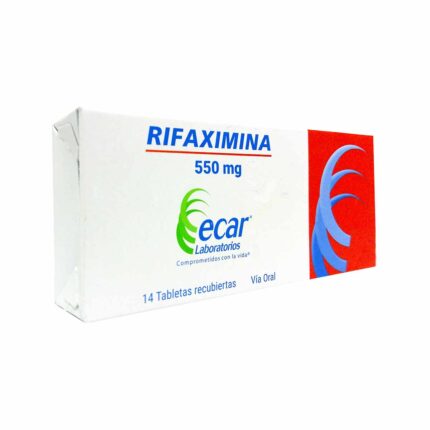 Rifaximina 550 Mg Ecar Caja X 14 Tabletas