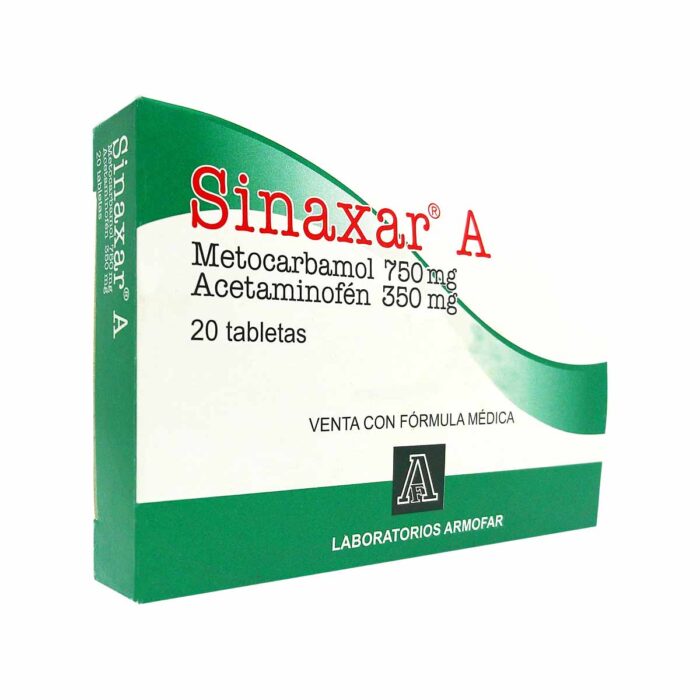 Sinaxar A 750 Mg / 350 Mg Blíster X 5 Tabletas - Imagen 1