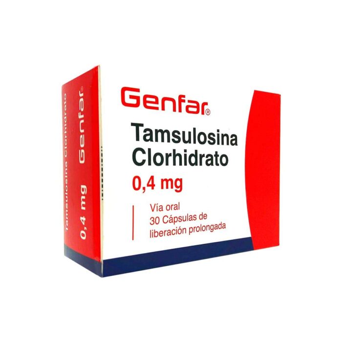 Tamsulosina 0.4mg Genfar Blíster X 10 Cápsulas - Imagen 1